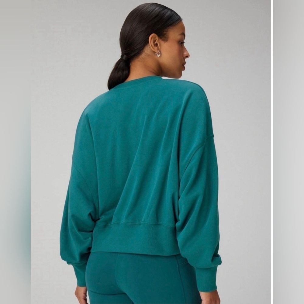 Fabletics Pullover Sweatshirt Women's Large L Gre… - image 2